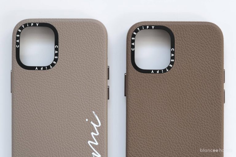 【レビュー】CASETiFYのレザーケースに新色が登場！文字入れでさらにかわいくなる【PR】 ブランクハウス