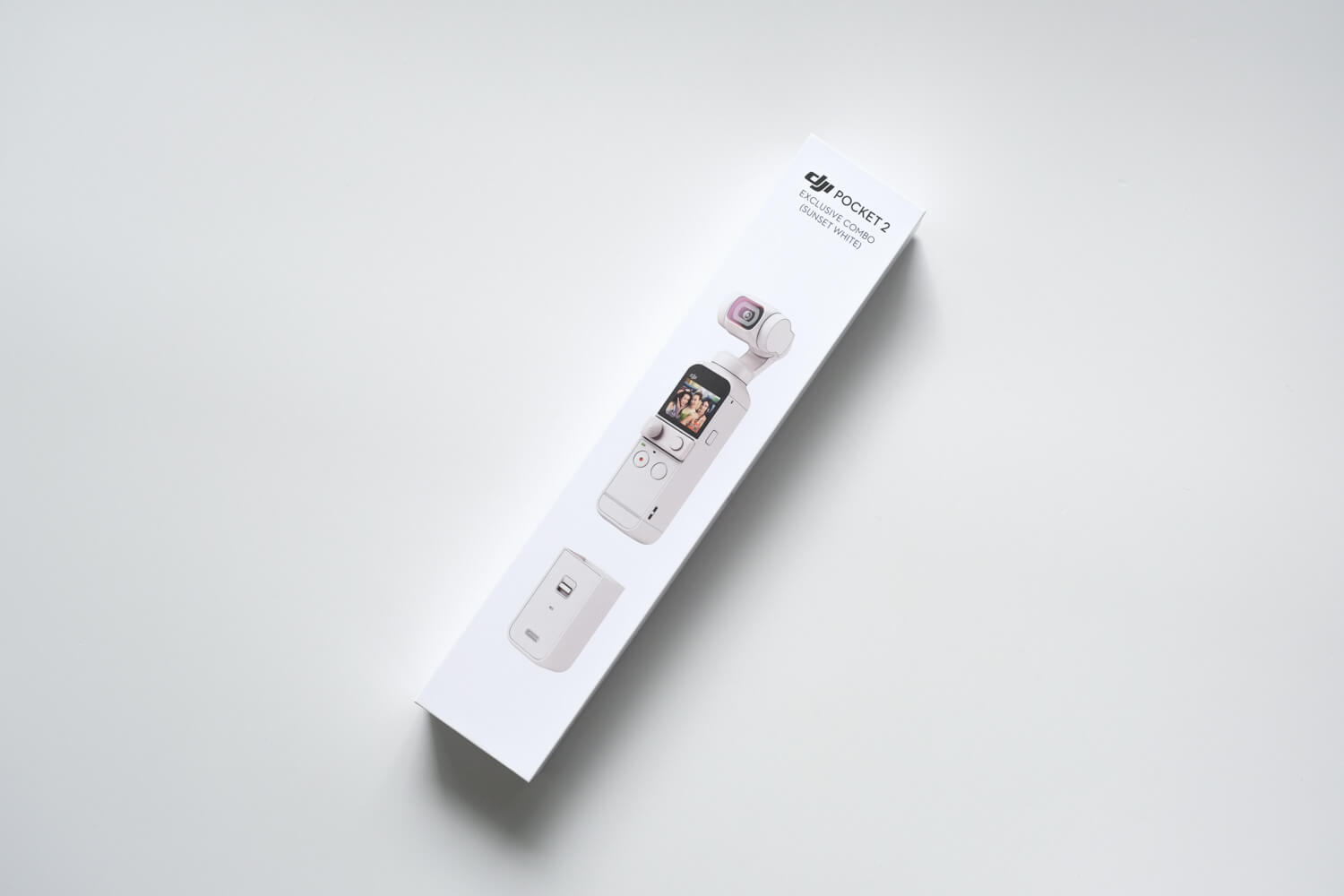 DJI Pocket 2 サンセットホワイト限定コンボセットのボックス