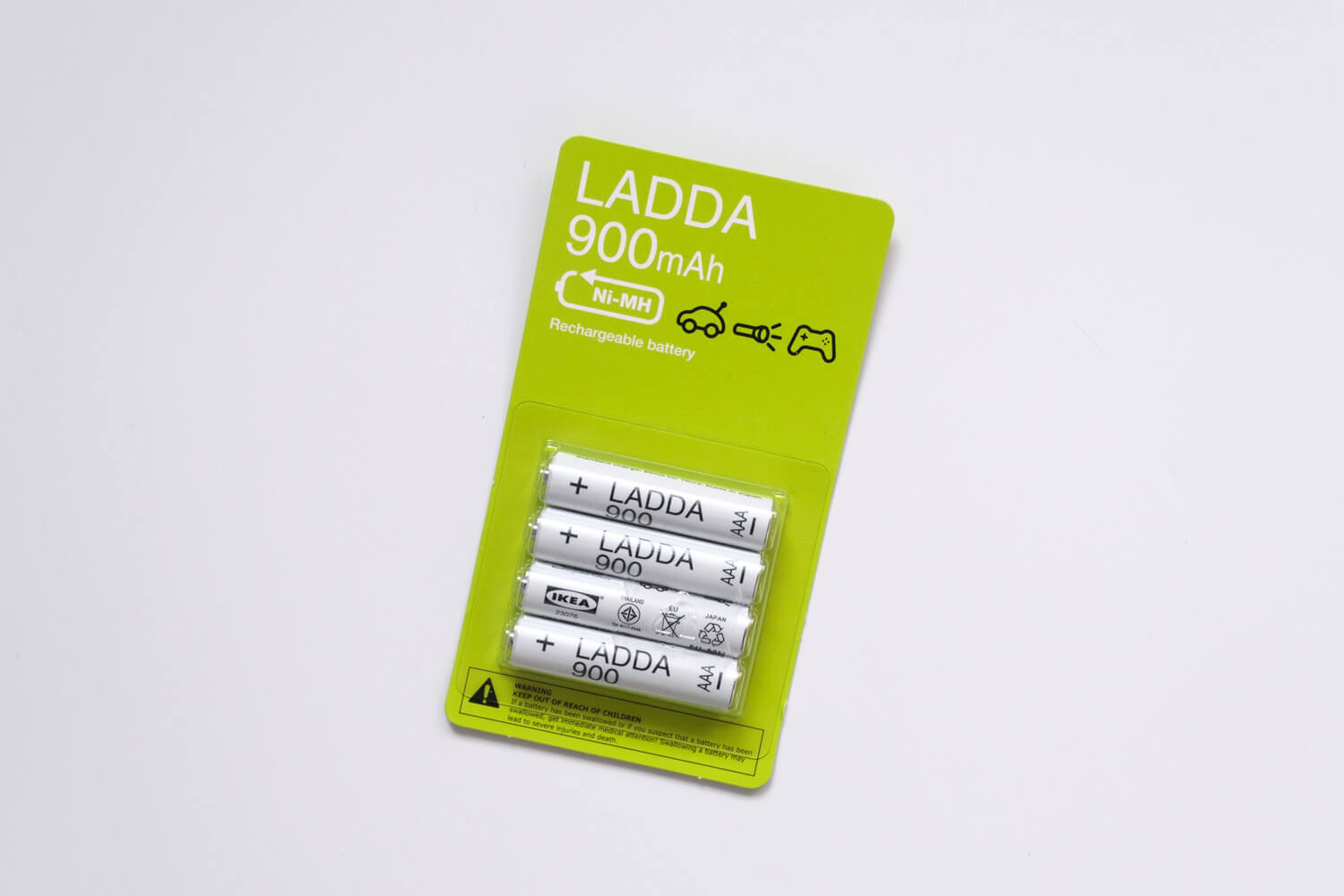 IKEA LADDA（ラッダ）充電式電池の単4旧型