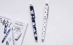 大人のおしゃれ手帖2022年5月号の付録 SOU・SOUのSO-SU-U万年筆（白）とボールペン